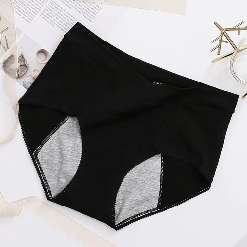 🩲 50% OFF NOW! 🔥 High-Waisted Leak Proof Period Panties – Absorbent, breathable & odor-control – up to 3 tampons worth of protection – comfortable for all-day wear 🩸