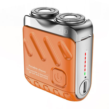 🎁49% DI SCONTO! Rasoio portatile a doppio anello, un regalo pratico per lui~