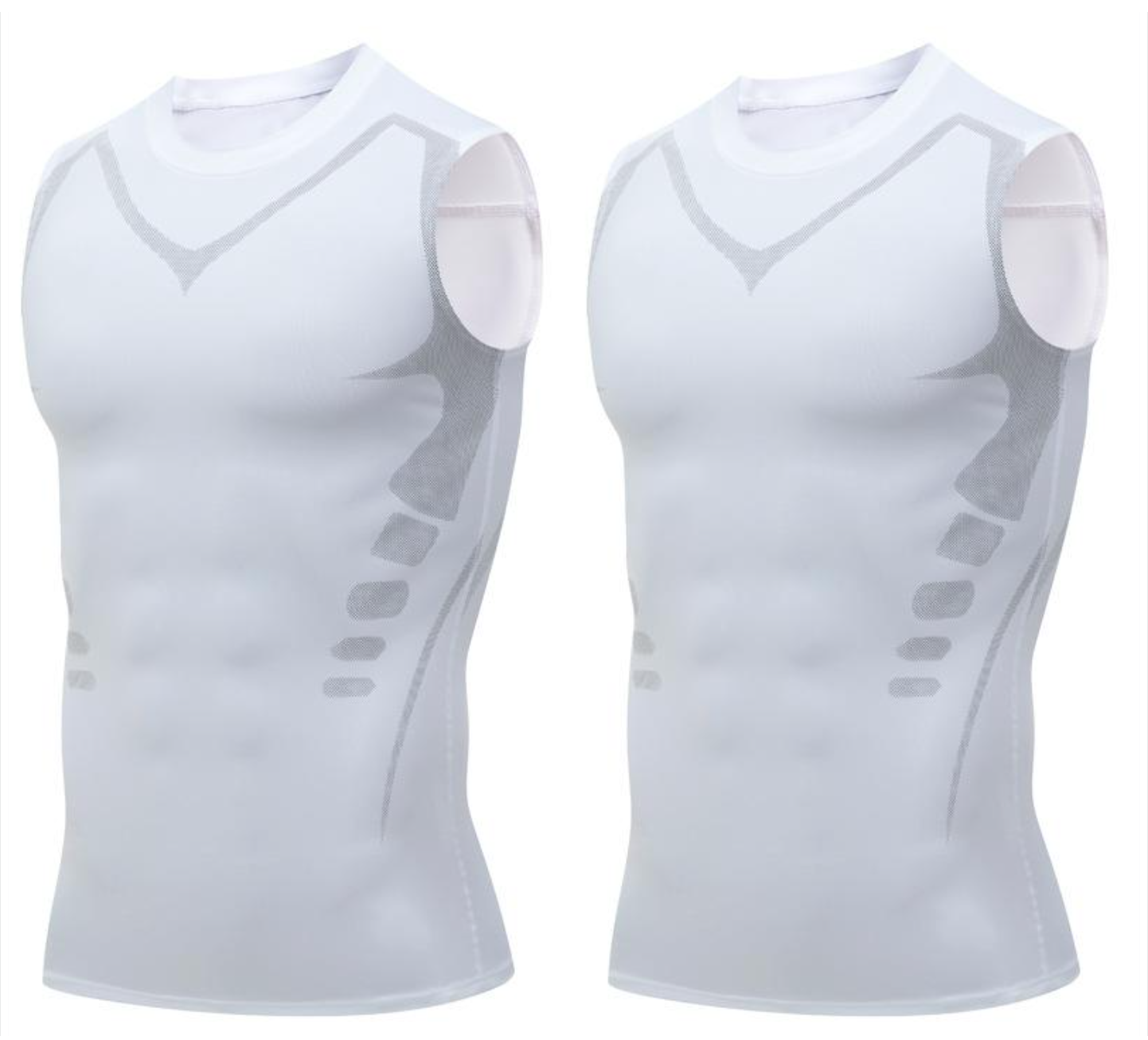 🥳PROMOÇÃO IMPERDÍVEL DE 2026🥳💞MAIS DE 50 MIL VENDIDOS!🛡️💎 50% DE DESCONTO! Colete Modelador Iônico – Compressão refrescante, suaviza a barriga e os flancos. Invisível sob as camisetas.💪✨