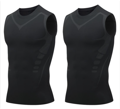 🥳PROMOÇÃO IMPERDÍVEL DE 2026🥳💞MAIS DE 50 MIL VENDIDOS!🛡️💎 50% DE DESCONTO! Colete Modelador Iônico – Compressão refrescante, suaviza a barriga e os flancos. Invisível sob as camisetas.💪✨