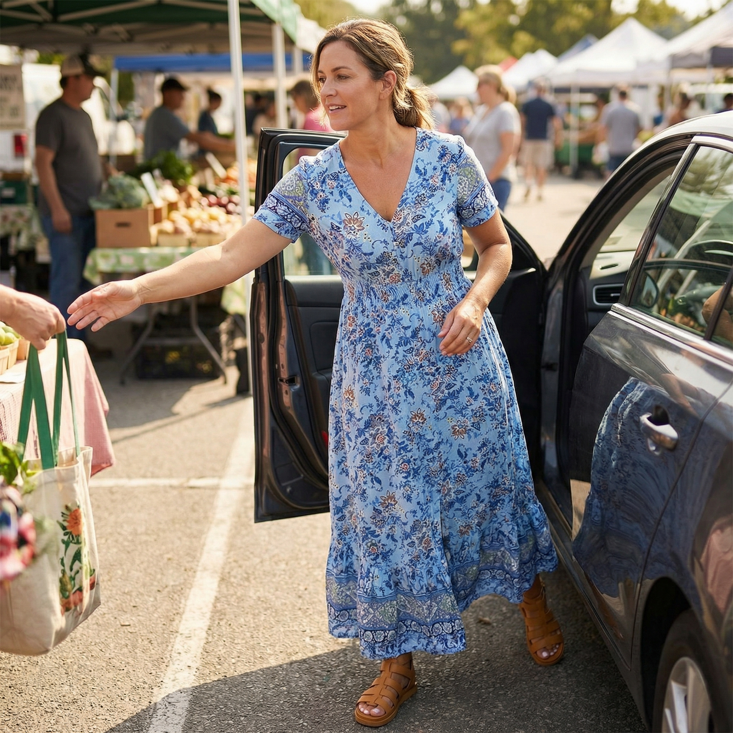Lightweight Floral Maxi Dress for Every Occasion