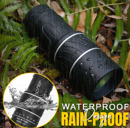 Monocular Profissional 16X52: Telescópio de Alta Potência, Alta Definição e Visão Noturna em Baixa Luz