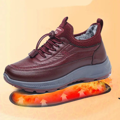 Thick women's casual shoes for autumn and winter with soft non-slip soles