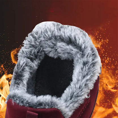 Thick women's casual shoes for autumn and winter with soft non-slip soles