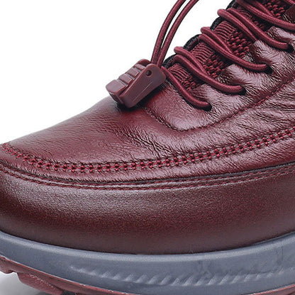 Thick women's casual shoes for autumn and winter with soft non-slip soles
