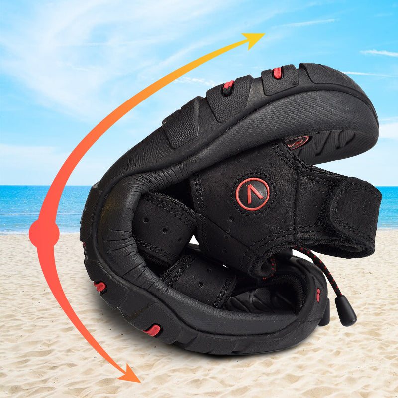 🔥 NEW HOT SALE 🔥Comfortable leather outdoor beach shoes【Buy 2 pairs , Free shipping】