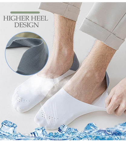 🔥BUY 4 FREE 2🔥Breathable Ice Silk Non-slip Socks