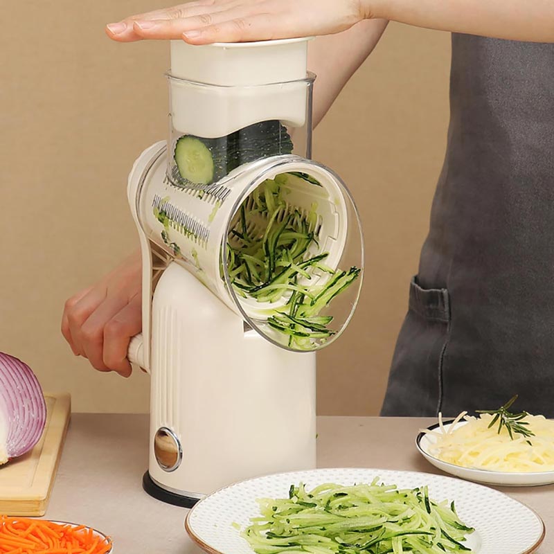 🔥2024 Hot Sale🔥Kitchen Mandoline Vegetable Grater With 5 Interchangeable Blades