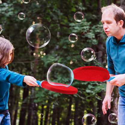 Creative Ping Pong Paddle Sets for Soap Bubbles