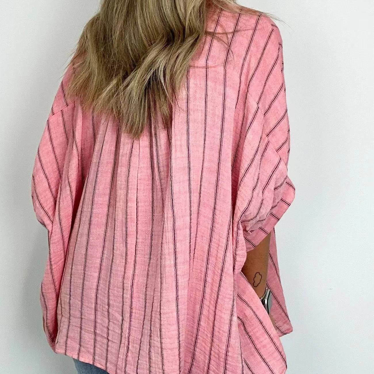 🌸Hot sale 54% OFF🌸Women's Casual Striped Shirt-Keep you comfortable all day long