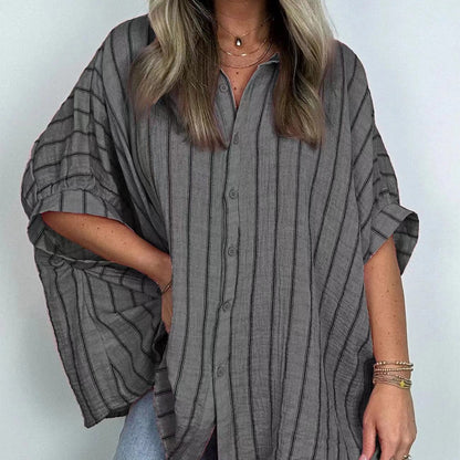 🌸Hot sale 54% OFF🌸Women's Casual Striped Shirt-Keep you comfortable all day long