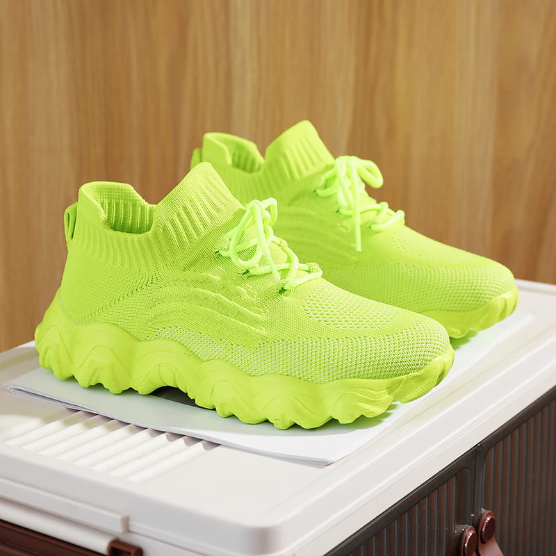 🔥2026 Newest Models-Women's Ultra-Comfort Breathable Lace-Up Knit Sneakers
