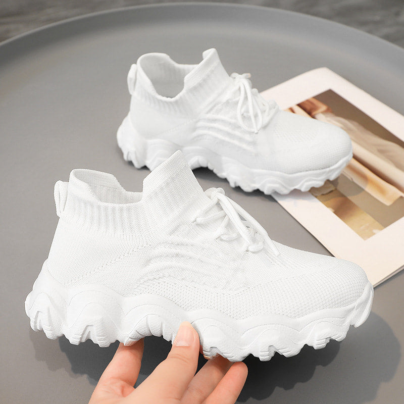 🔥2026 Newest Models-Women's Ultra-Comfort Breathable Lace-Up Knit Sneakers