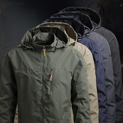 Climbing Field Jacket Men's Windproof Outerwear Waterproof Softshell Jacket Coat