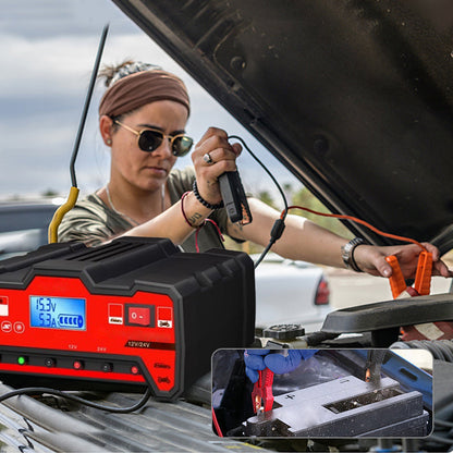 Batteriladdare för intelligent pulsreparation för bilar