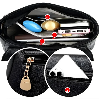 👜 60% OFF NOW! 💼 Women‘s Multi-Layer Leather Bag – Stylish Design, Spacious & Durable for Everyday Use ✨