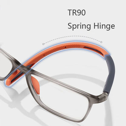 👓✨ Óculos progressivos de titânio ultraleves – visão nítida de perto e de longe