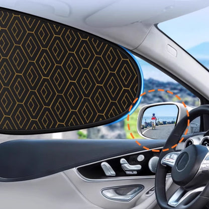 🚗 Protetor Solar para Vidro de Carro Anti-UV Dobrável – Proteção Contra Sol e Calor sem Bloquear a Visão