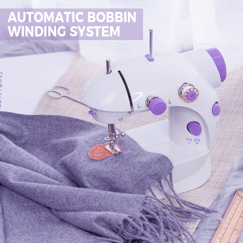 ⏰ Último dia de promoção imperdível!!⌛ 🧵 Máquina de costura elétrica em formato mini🎀