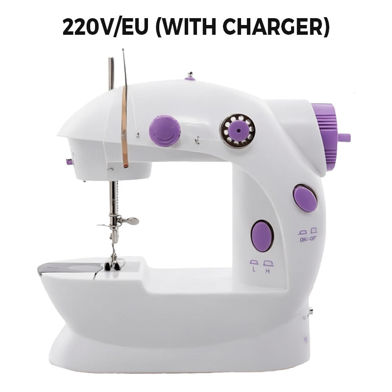 ⏰ Último dia de promoção imperdível!!⌛ 🧵 Máquina de costura elétrica em formato mini🎀