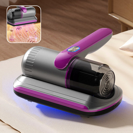 👍👍Aspirapolvere UV portatile multifunzionale senza fili ed eliminatore di acari della polvere🌿 Testato contro le allergie: 🛏️ Il dispositivo HF elimina gli acari della polvere da materassi e tappeti