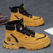 ⏳Time-limited Special⏰Men's outdoor swivel buckle work shoes（Waterproof, Anti-slip, Anti-smash）