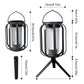 ⛺Lampada Solare da Esterno a Forma di Lanterna con 4 Modalità di Illuminazione