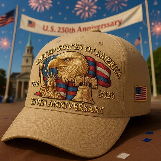 Cappellino da baseball per il 250° anniversario degli Stati Uniti