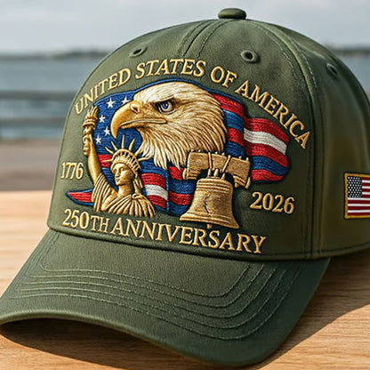 Cappellino da baseball per il 250° anniversario degli Stati Uniti