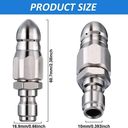 Pulizia efficace dei tubi e rimozione degli ugelli