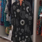 Abito Elegante a Maniche Lunghe con Stampa