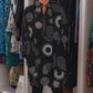 Abito Elegante a Maniche Lunghe con Stampa