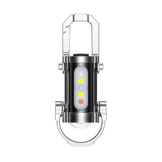 🔦 Lanterna recarregável para chaveiro – 300 lúmens, carregamento via USB-C e design compacto e inquebrável para uso diário (EDC) ⚡