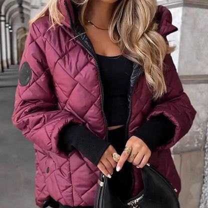 🖤 Oferta por tempo limitado 🔥 50% de desconto 🔥 Jaqueta com capuz de algodão, aconchegante e casual, para mulheres