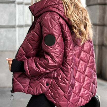 🖤 Oferta por tempo limitado 🔥 50% de desconto 🔥 Jaqueta com capuz de algodão, aconchegante e casual, para mulheres