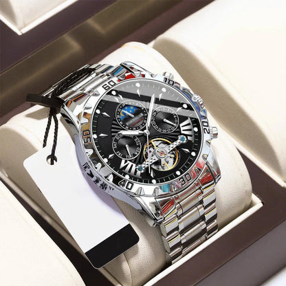 📢📢60 % OFF !!⌚Swiss Brand New Waterproof Automatic Mechanical Watches