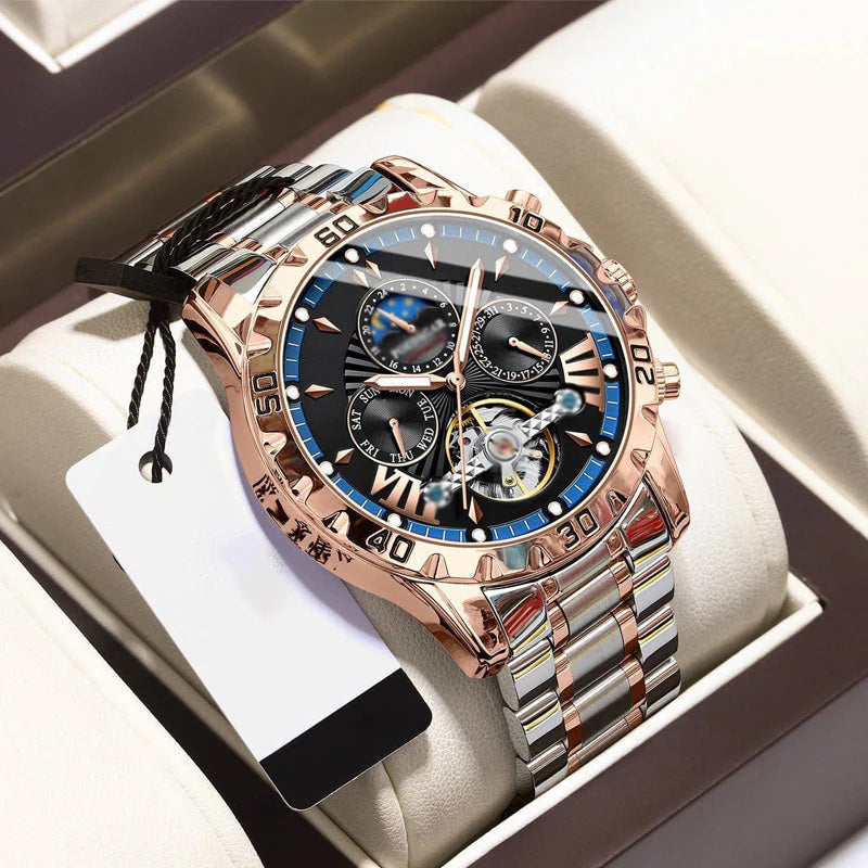 📢📢60 % OFF !!⌚Swiss Brand New Waterproof Automatic Mechanical Watches