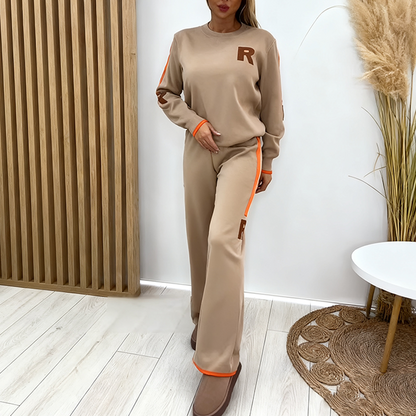 ⏰ Promoção de último dia, 65% de desconto ⏰ Conjunto de duas peças de moda casual feminina