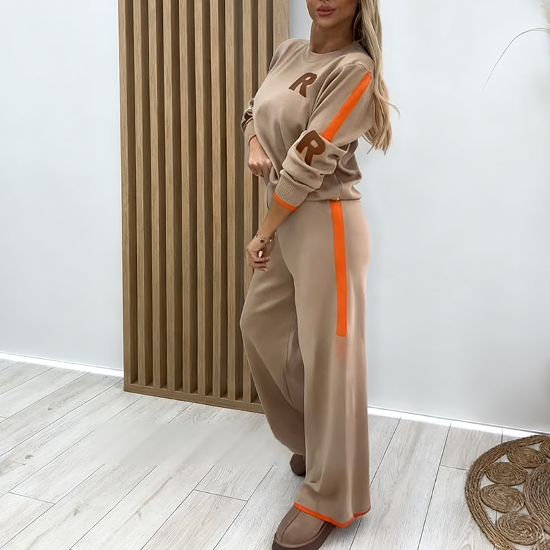 ⏰ Promoção de último dia, 65% de desconto ⏰ Conjunto de duas peças de moda casual feminina
