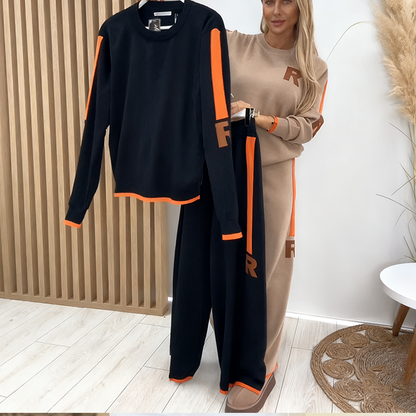 ⏰ Promoção de último dia, 65% de desconto ⏰ Conjunto de duas peças de moda casual feminina