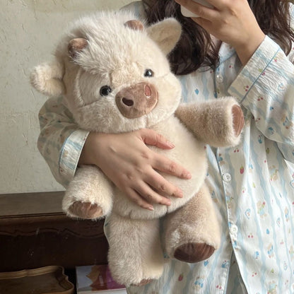 🎁🎁בובת פרווה חמודה של פר היילנד רכה
