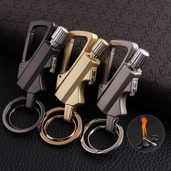 🔥 PROMOÇÃO RELÂMPAGO: 50% DE DESCONTO! 🚨Isqueiro Permanente com Chaveiro 🔑