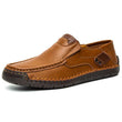 👞✨ Classic Men’s Slip-On Leather Shoes – Premium Calfskin, All-Day Comfort & Effortless Style 👔👌 Step into Elegance & Get 60% OFF Today!