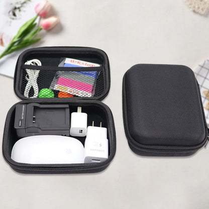 Organizador multifuncional digital para dispositivos, na cor preta