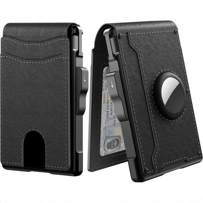 💳✨ Carteira slim com bloqueio RFID – compacta, segura e elegante
