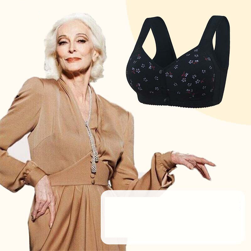 👙 50% הנחה עכשיו! ✨ חזייה עם כפתורים מלפנים - נסגרת מלפנים, נוחות כל היום. 🎀