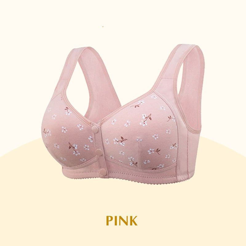 👙 50% הנחה עכשיו! ✨ חזייה עם כפתורים מלפנים - נסגרת מלפנים, נוחות כל היום. 🎀