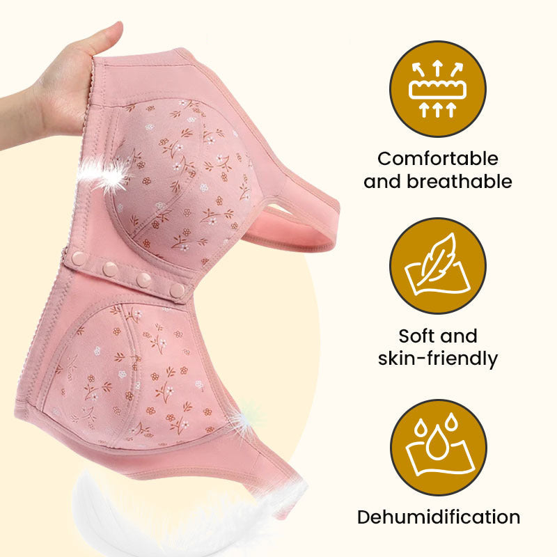 👙 50% הנחה עכשיו! ✨ חזייה עם כפתורים מלפנים - נסגרת מלפנים, נוחות כל היום. 🎀