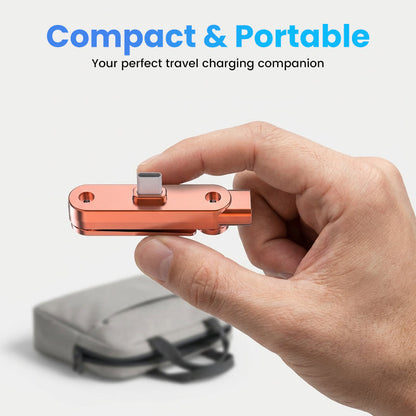 🔋50% DE DESCONTO AGORA!⚡Adaptador de Carregamento Rápido com Suporte Dobrável 360° para Celular – Compatibilidade Universal, Design Compacto e Visualização sem Uso das Mãos📱