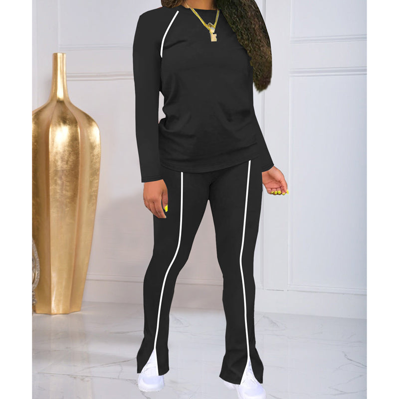 💥✨Oferta especial por tempo limitado com 56% de desconto ✨Conjunto de moletom casual feminino de duas peças